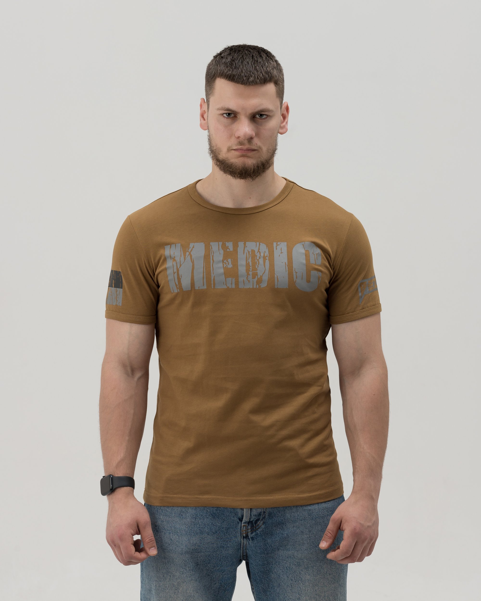Футболка BEZET Medic койот - Фото 1