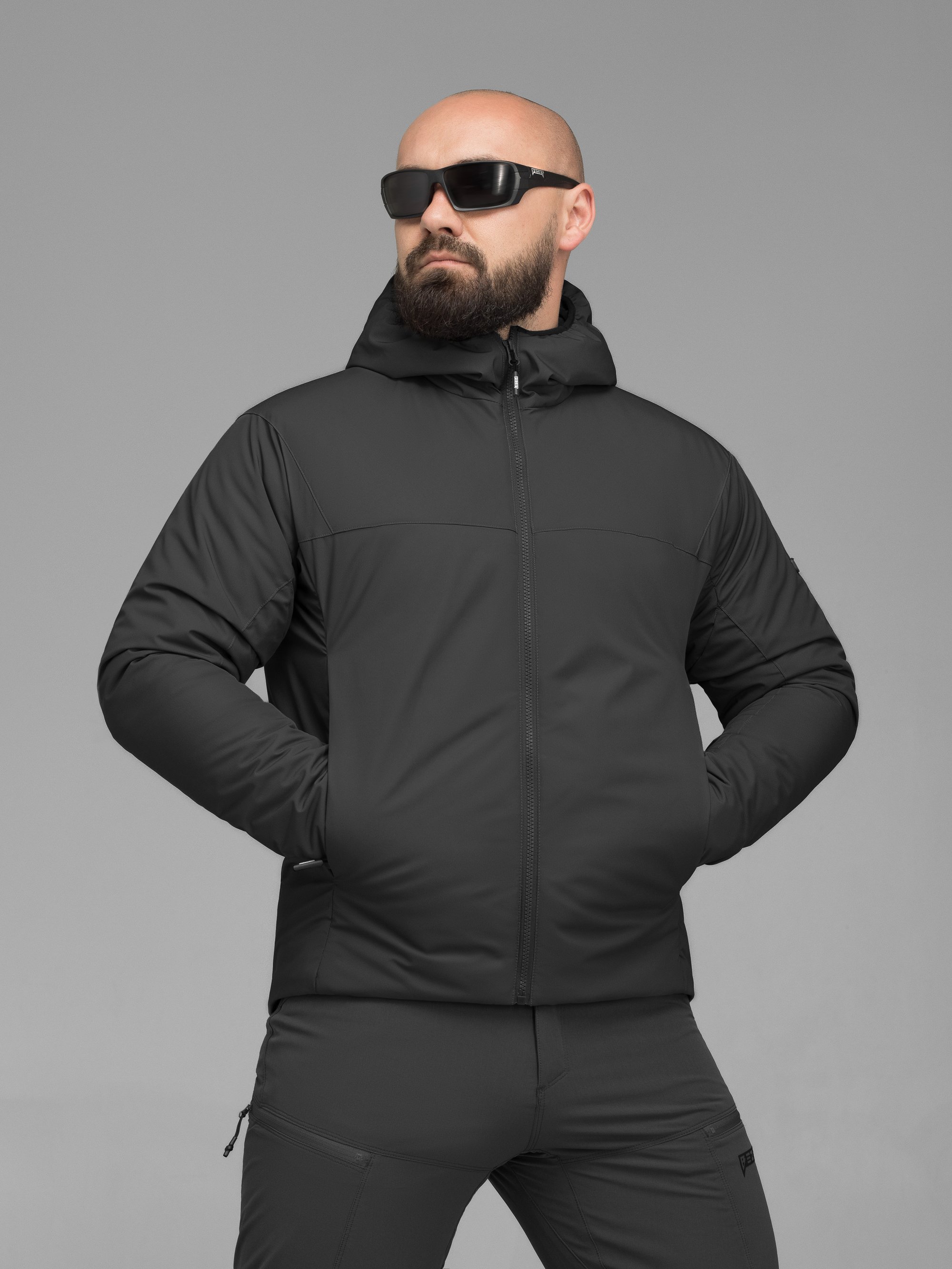 Куртка тактична BEZET Снайпер чорний - Фото 2