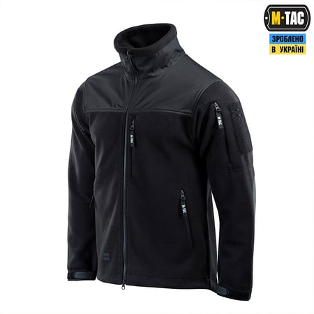 Флісова куртка-кофта M-Tac Alpha Microfleece Gen.II, Чорний