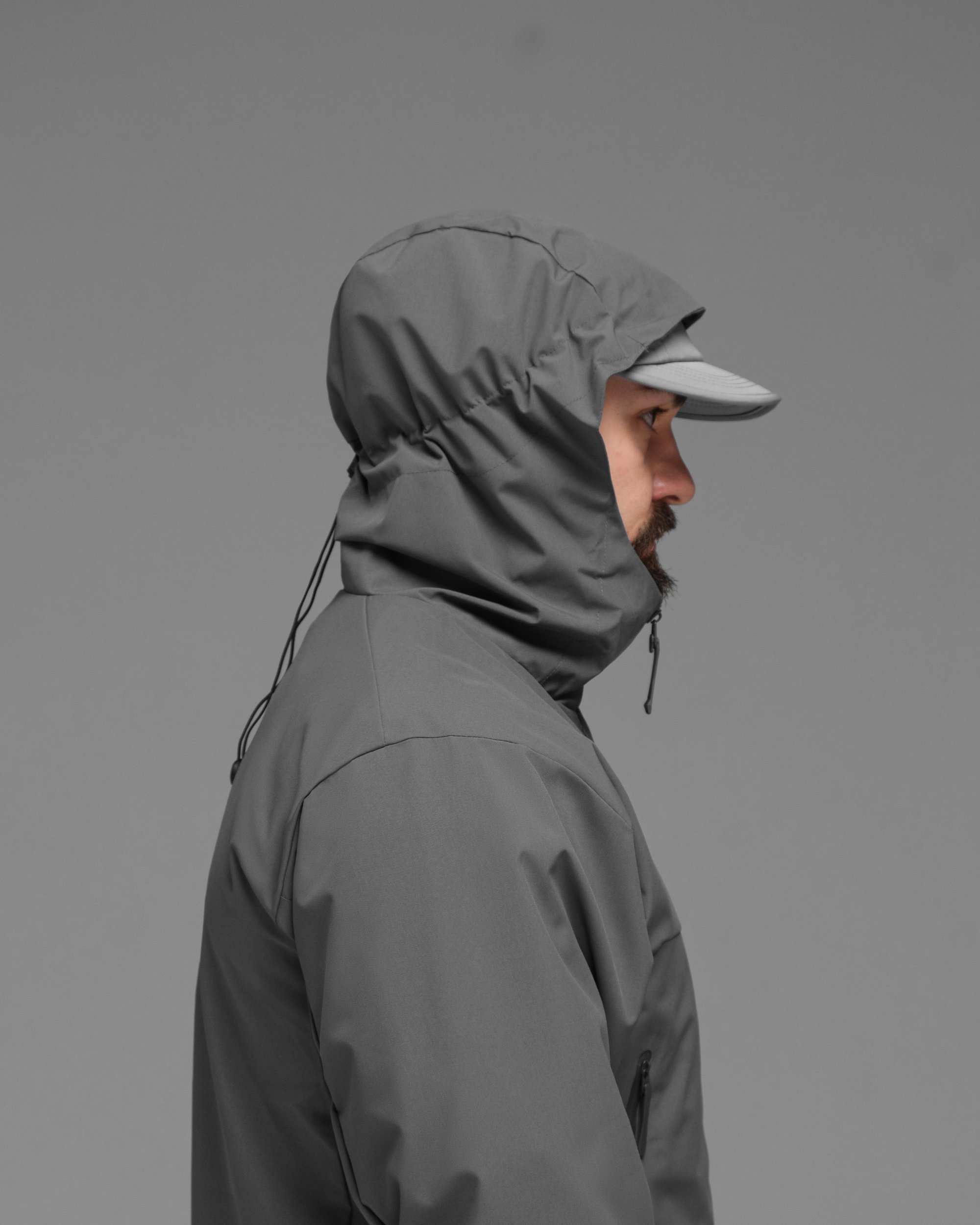 Куртка вітрівка BEZET WindBreaker сірий - Фото 15