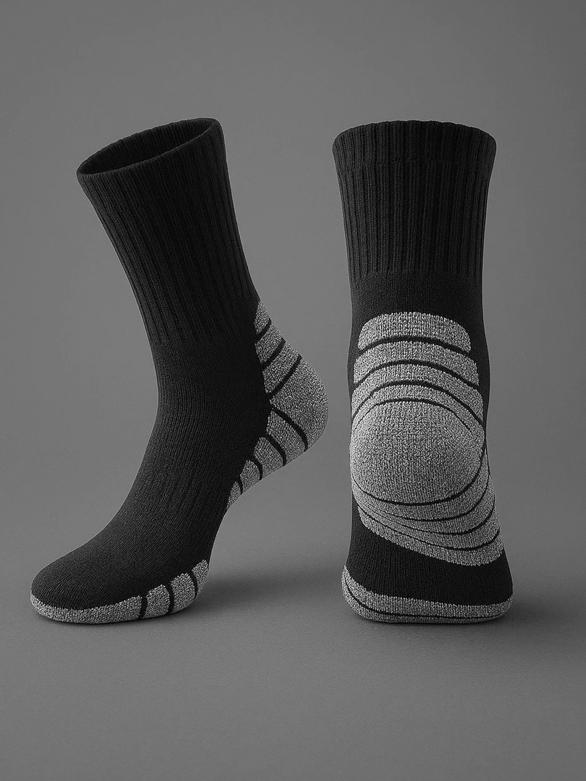 Шкарпетки зимові BEZET Polar чорний - Фото 4