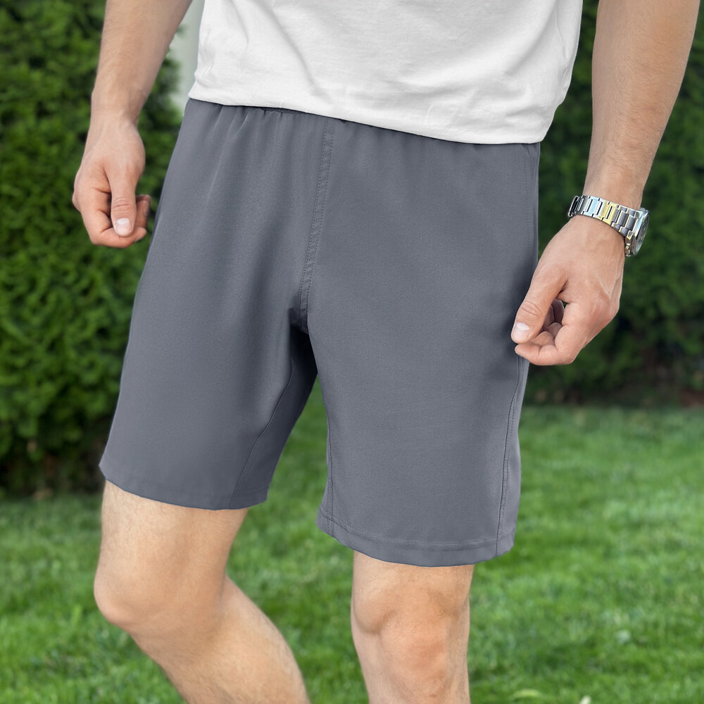 Плавательные шорты мужские темно-серые Pobedov Vocation Dark Gray POBEDOV