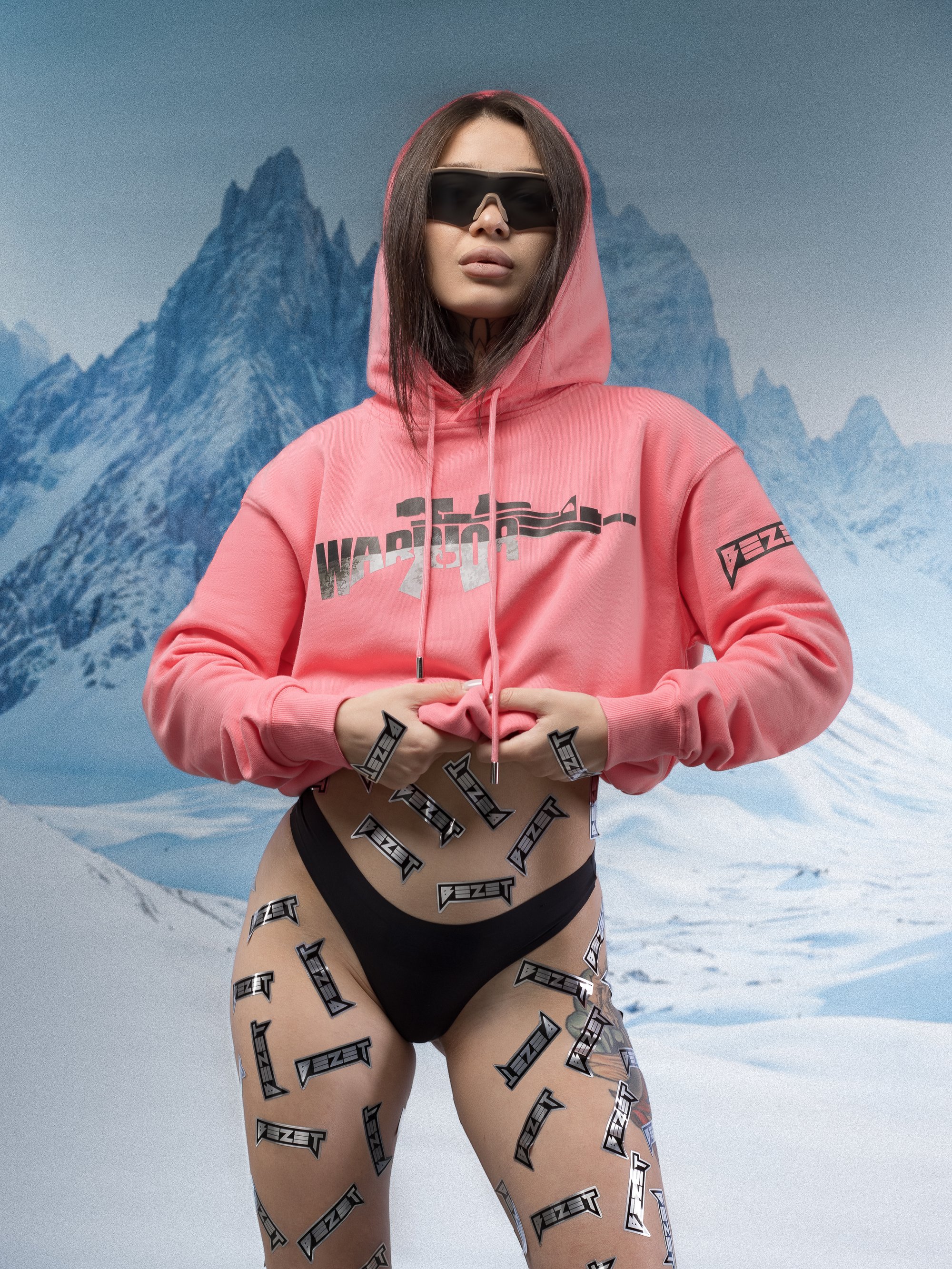 Худі BEZET Warrior рожевий - Фото 2