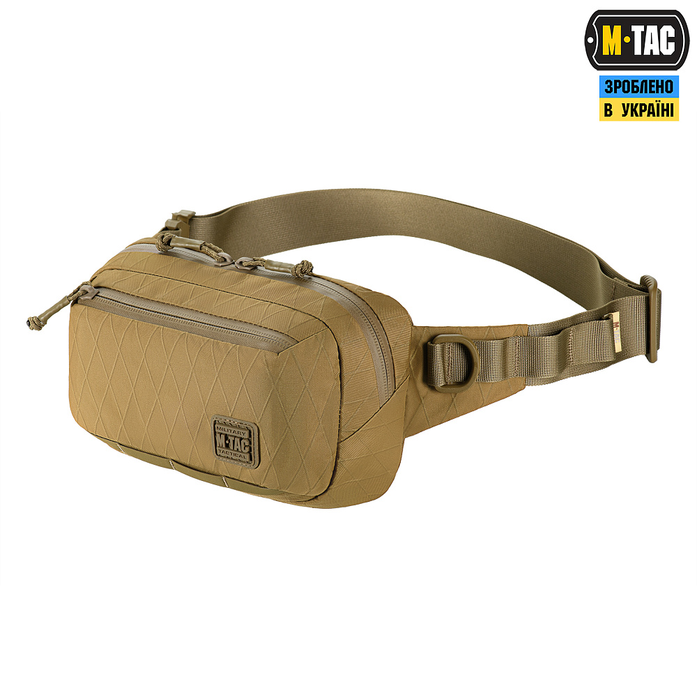 Сумка на пояс M-Tac City Waist Bag X-Pac Elite Койот (00000005422) СПЕЦПРОМ КР