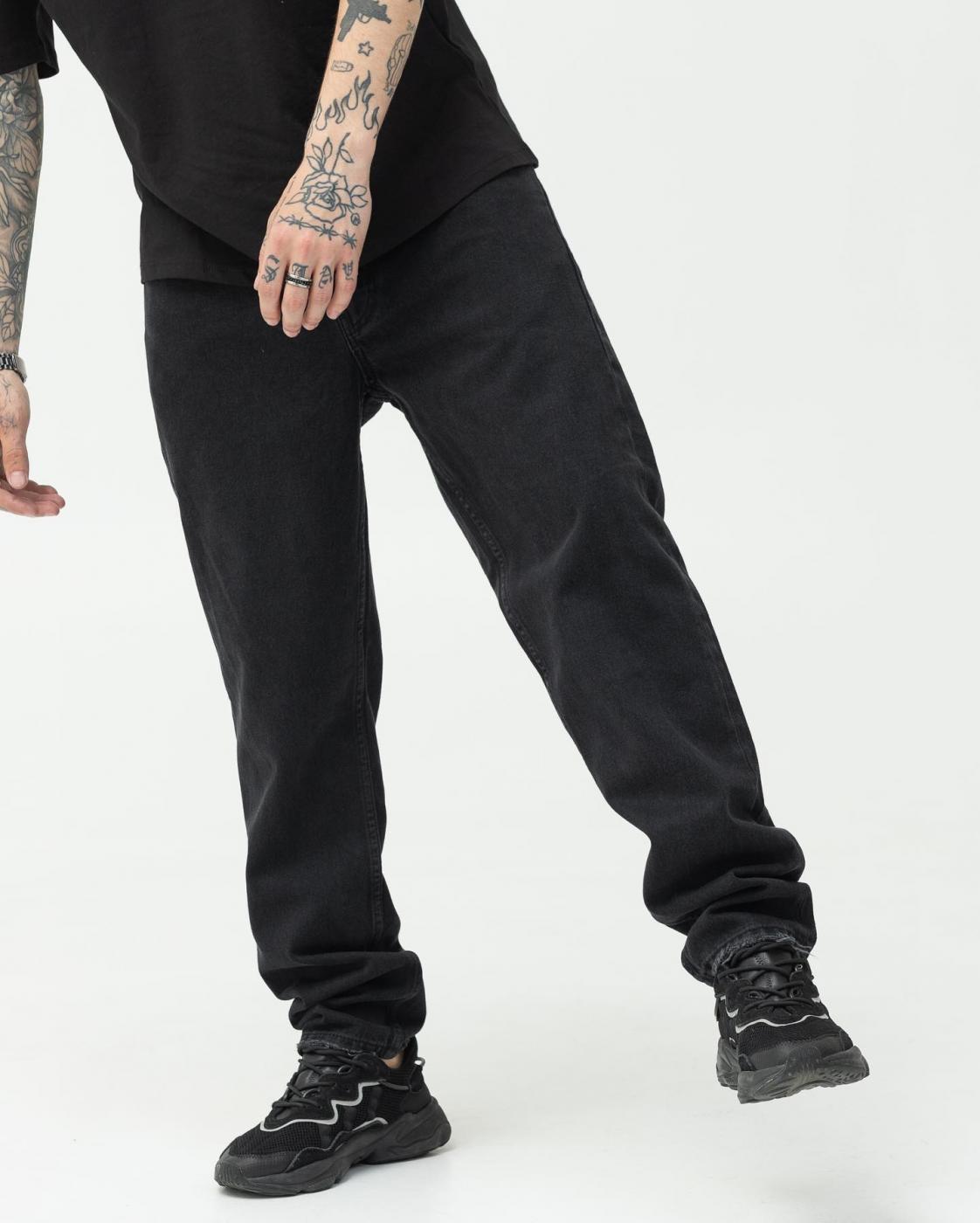 Чорні джинси BEZET basic Wide