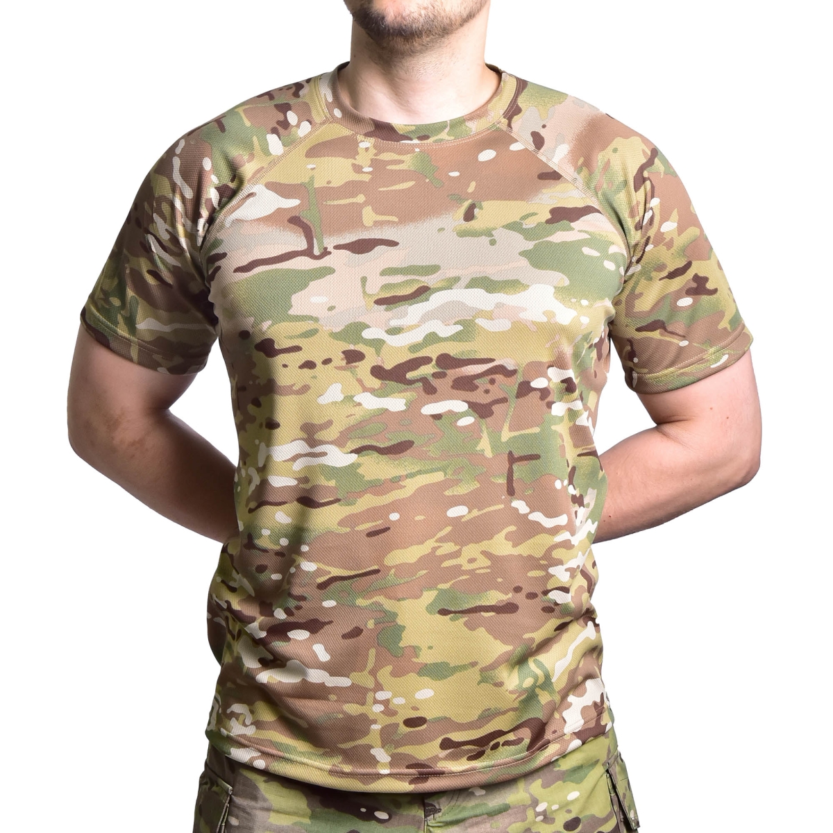 Футболка реглан Coolmax SpecOps air Tee. Колір Мультикам 3XL GIG MILITARY