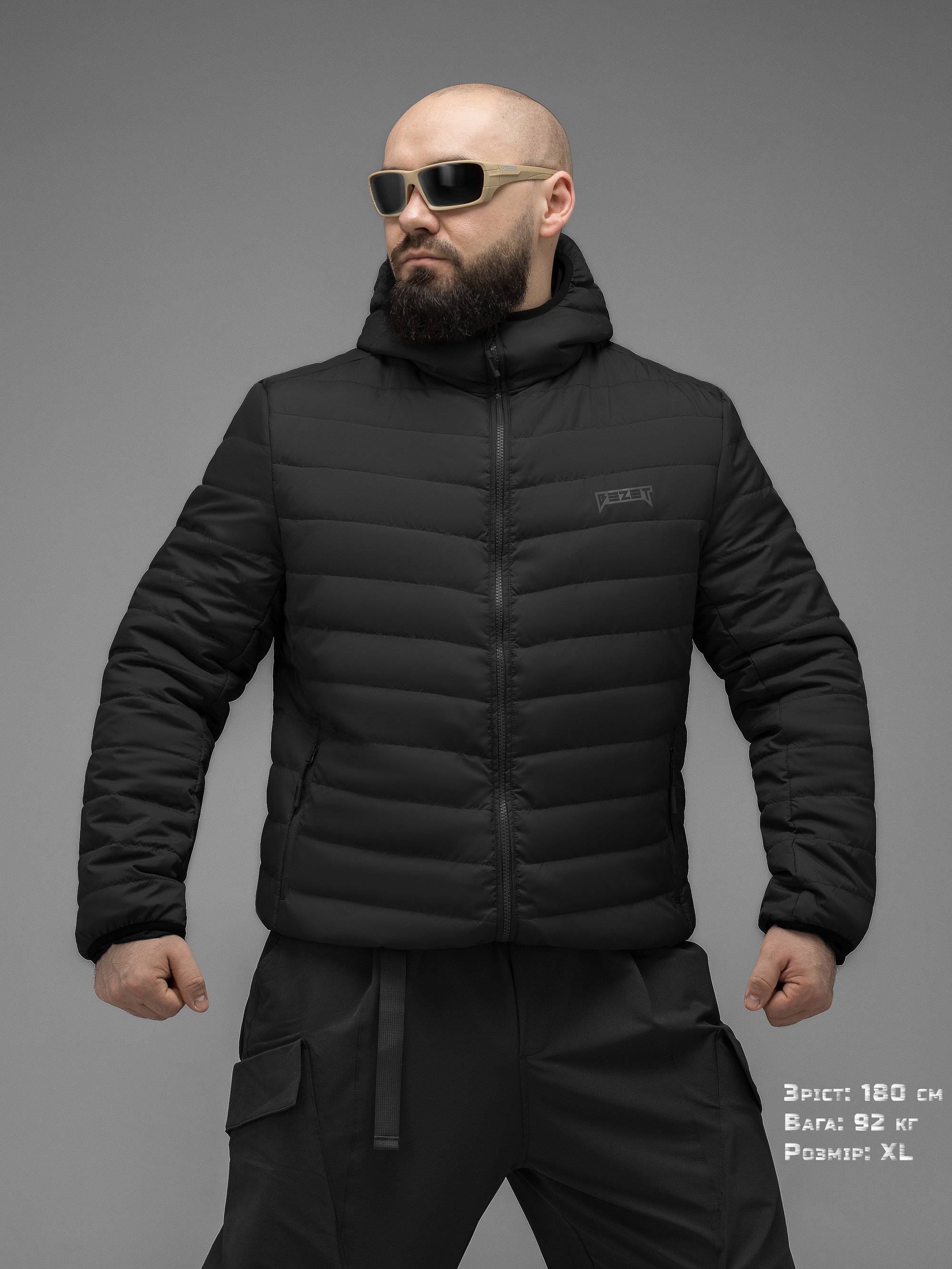 Куртка BEZET Original 2.0 чорний - Фото 1