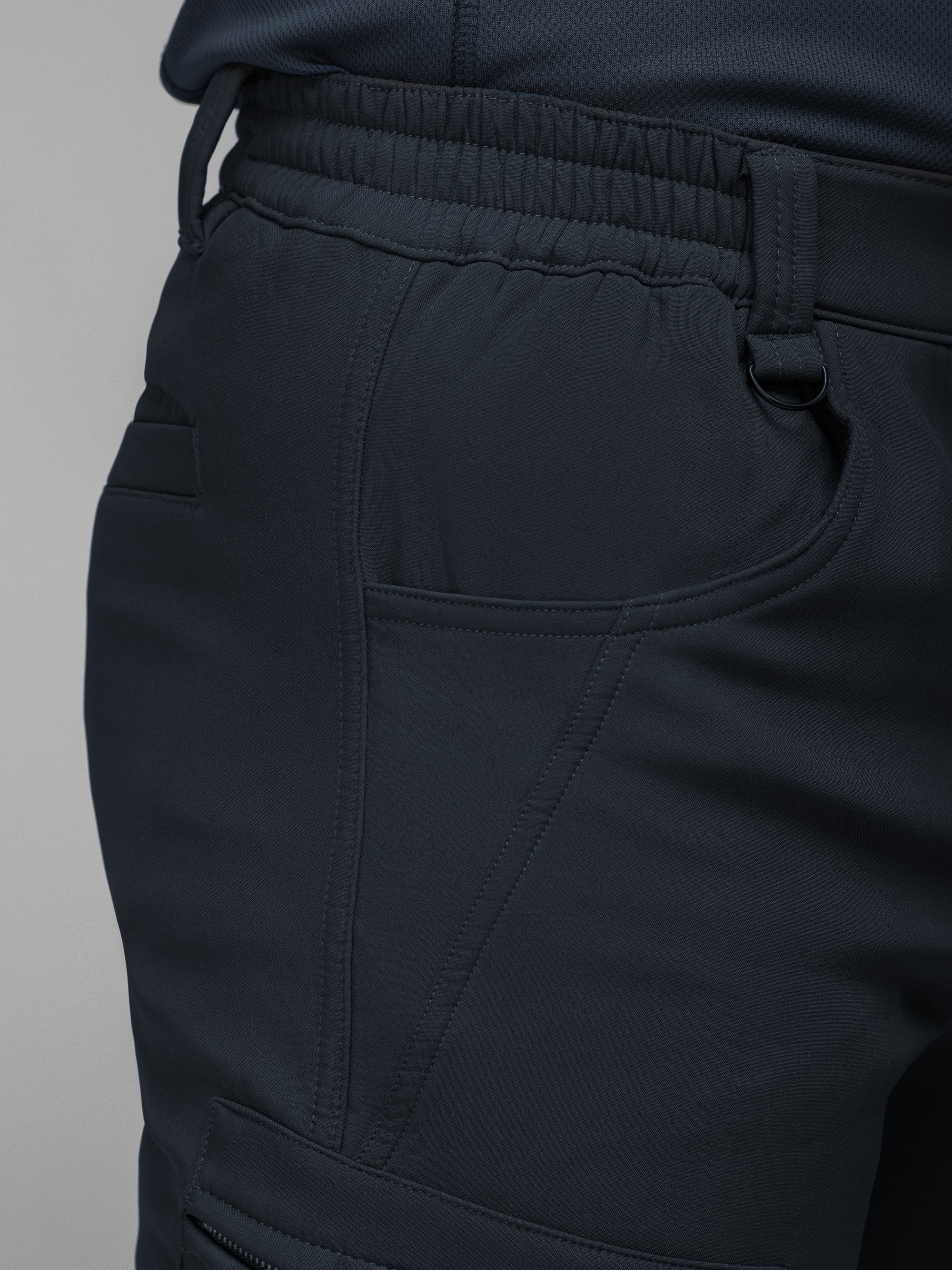 Зимові штани карго тактичні Softshell BEZET Ешелон синій - Фото 16