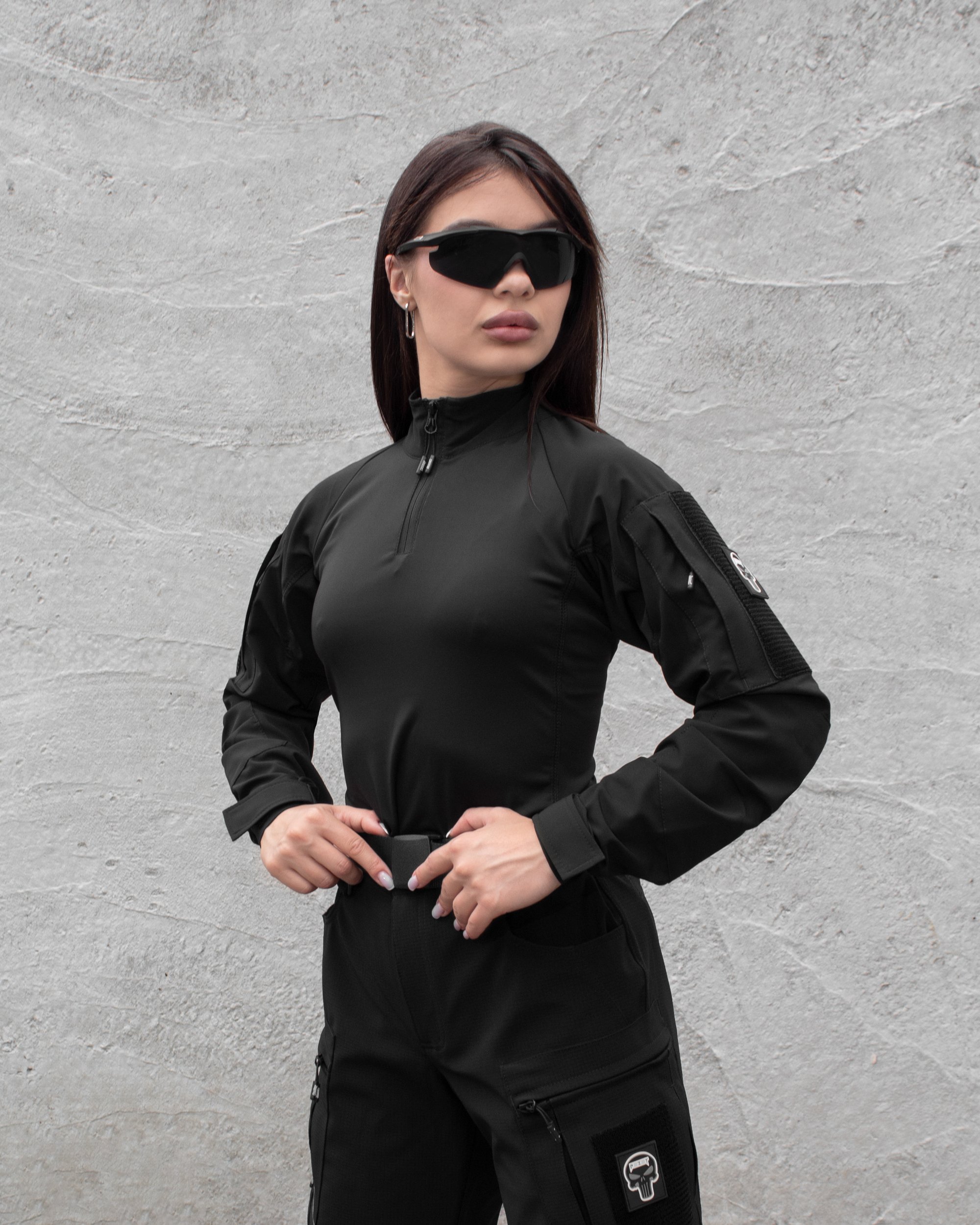 Сорочка тактична жіноча BEZET Combat чорний