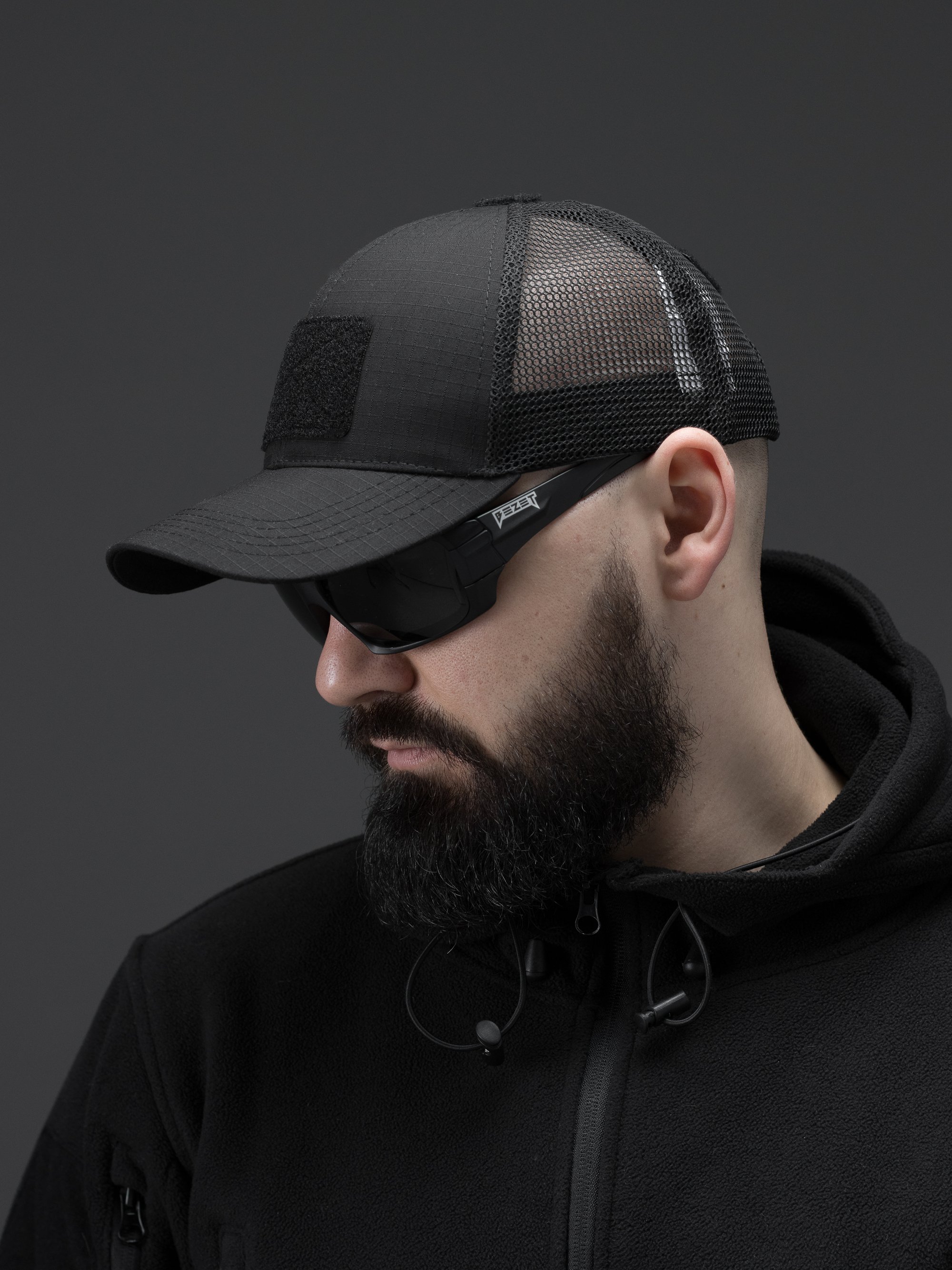 Бейсболка тактична BEZET Ranger чорний - Фото 4