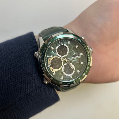 Чоловічий тактичний годинник Naviforce Fly Army Green Бест Тайм - Фото 33