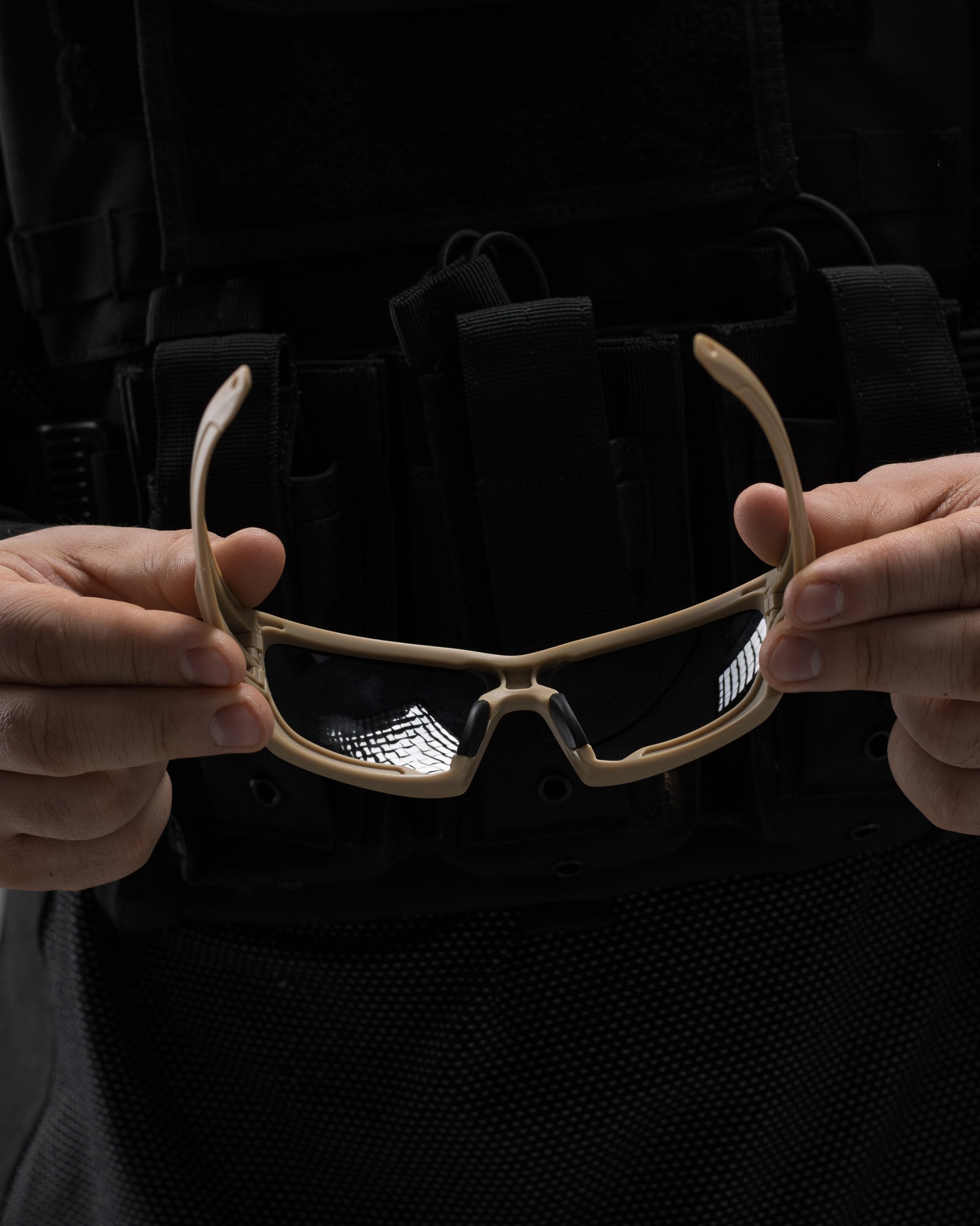 Окуляри тактичні BEZET Shadow пісочний - Фото 22