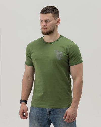 Футболка BEZET Commando хакі - Фото 1