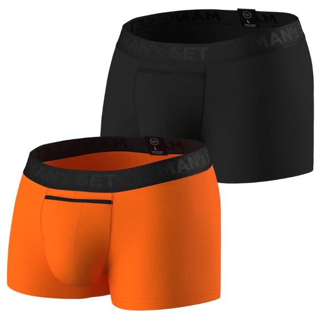 Комплект трусов Classic 1.2 Black Series, 2шт MansSet