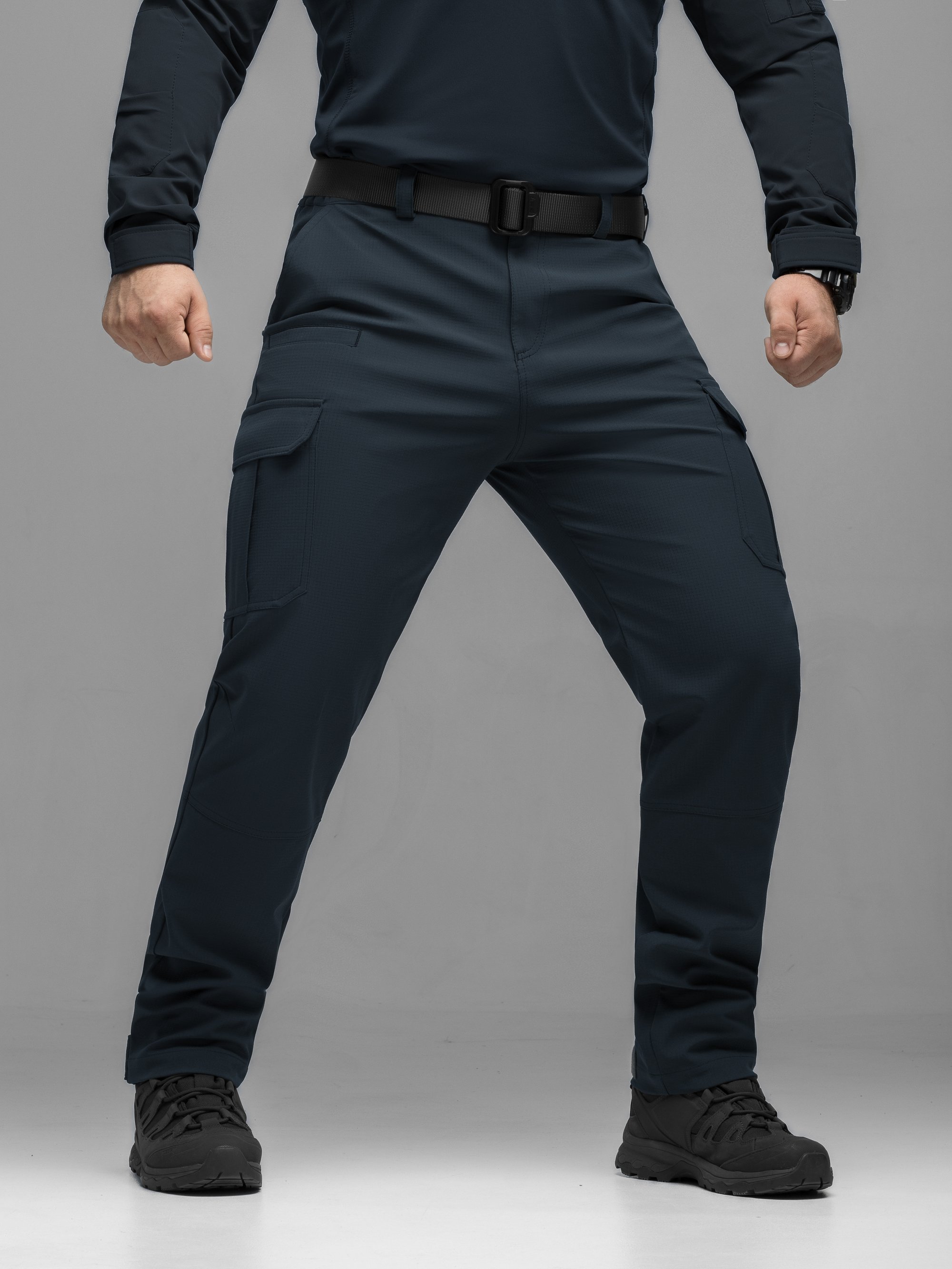 Штани карго тактичні BEZET Basic синій - Фото 2