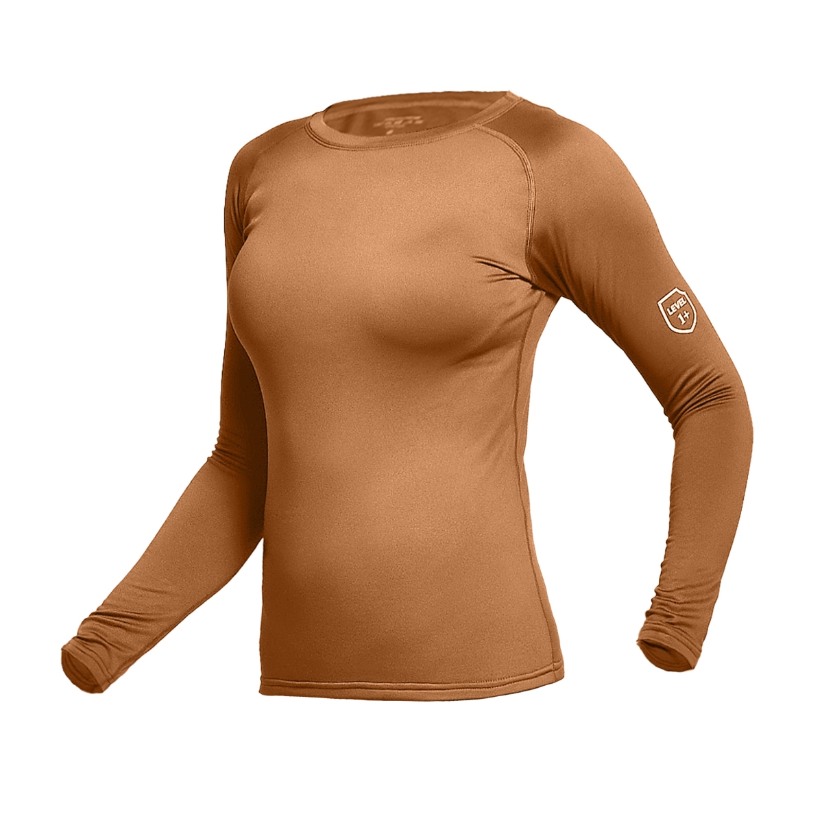 Женское термобелье реглан GigMilitary IceFox Level 1+, из ткани Thermo line. Койот