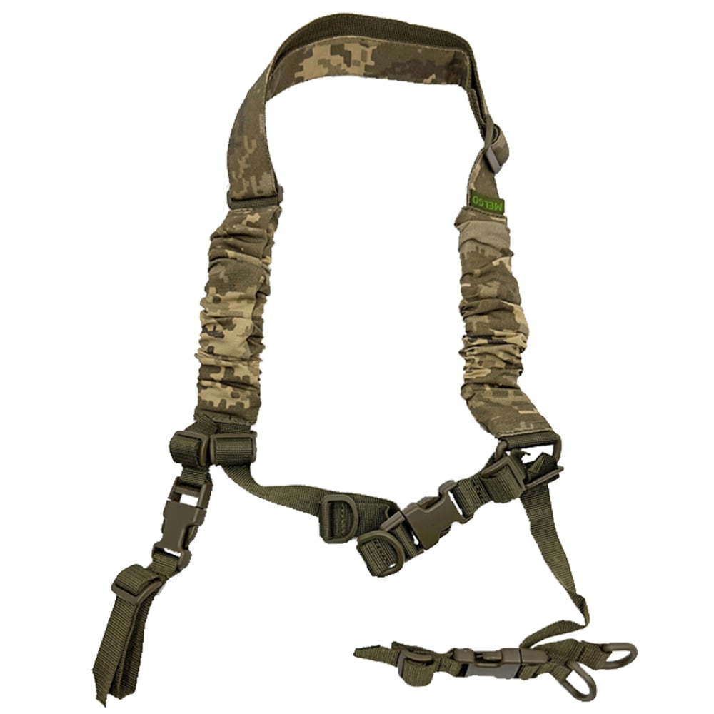 Ремень оружейный трансформер трехточечный Пиксель ММ-14 Поликордура MELGO