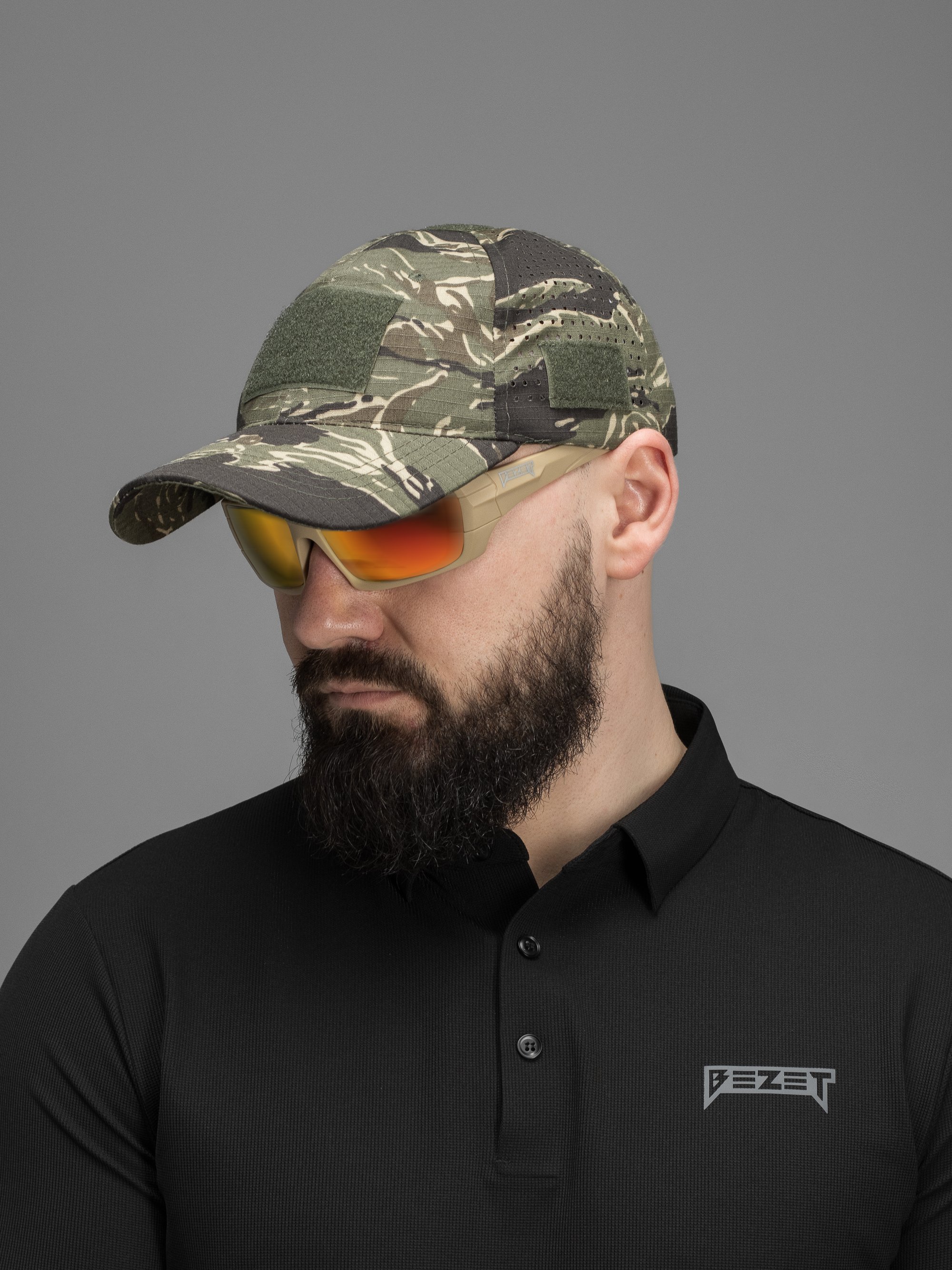 Бейсболка BEZET Forward tiger stripe