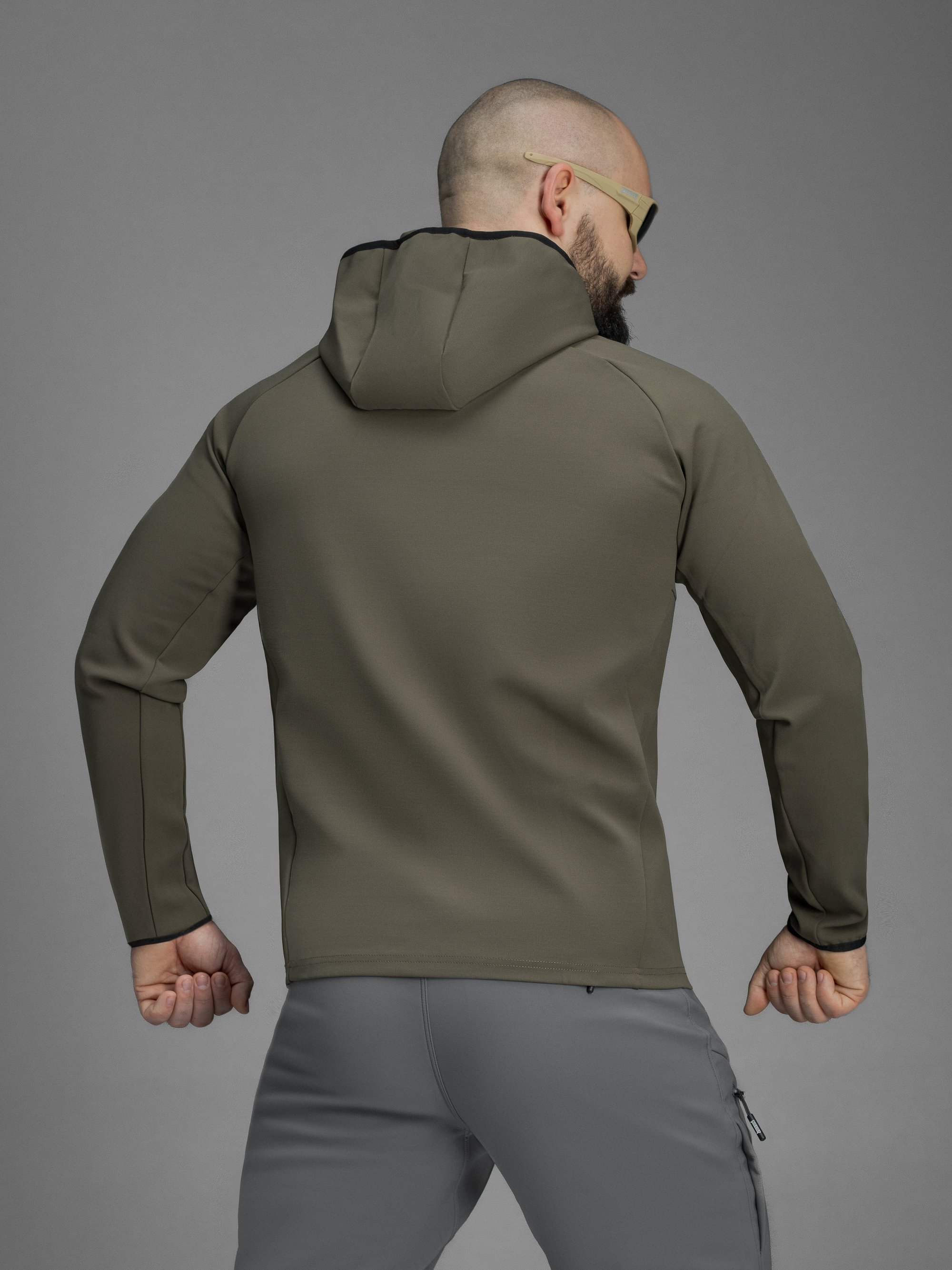 Кофта BEZET Motion хакі - Фото 5