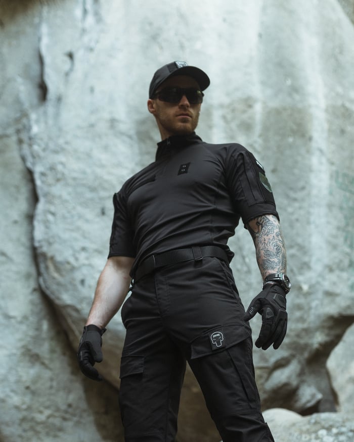 Футболка тактична чоловіча BEZET Combat чорний - Фото 13