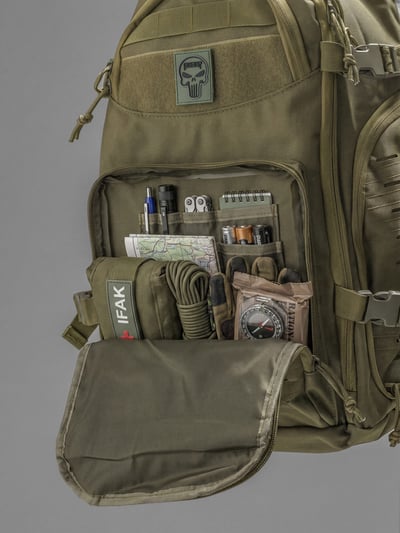 Рюкзак тактичний BEZET Soldier хакі - Фото 20