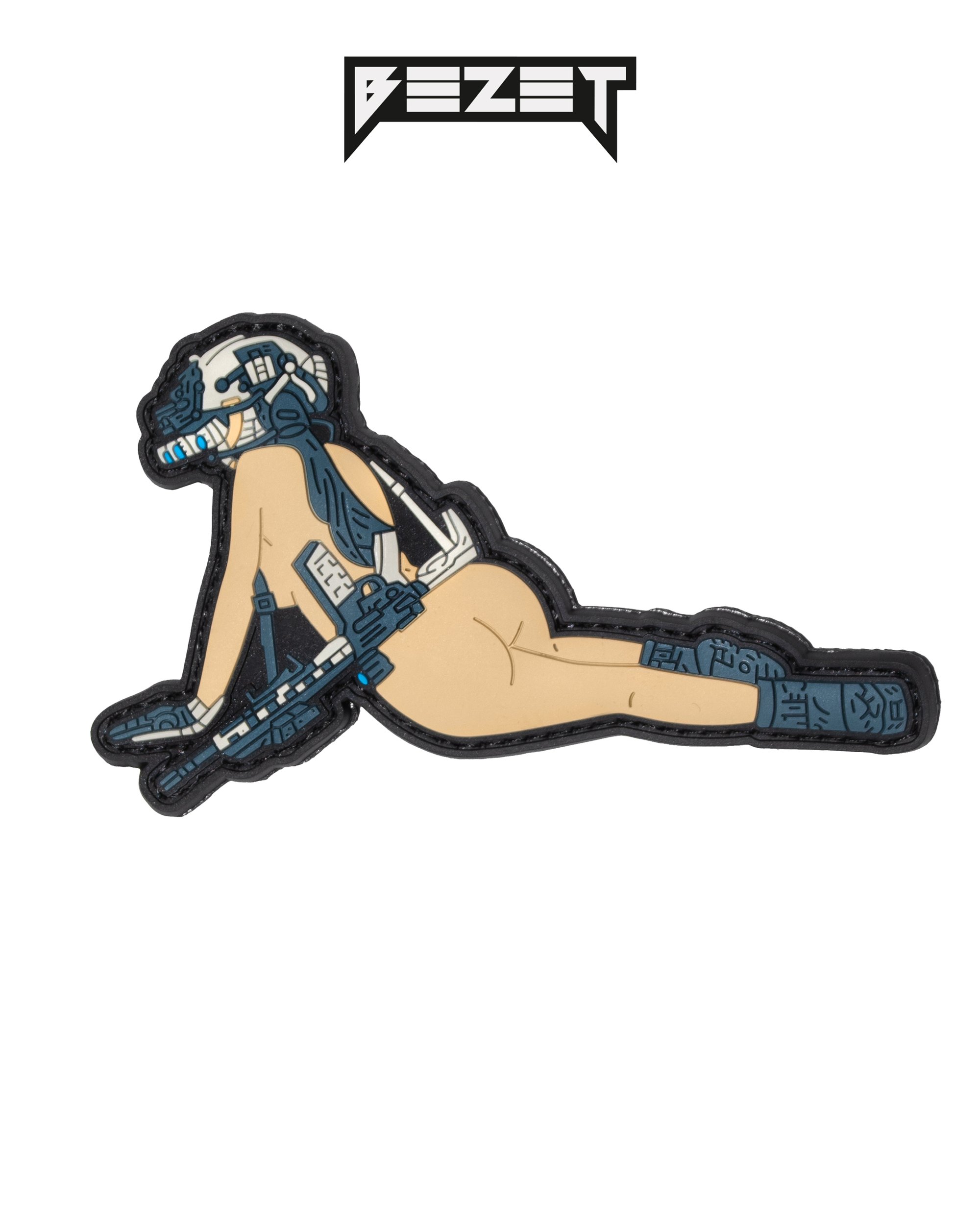 Шеврон BEZET Дівчина