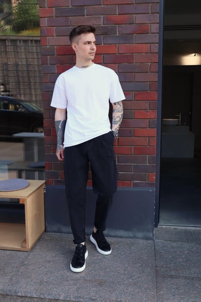 Джинси Reload - Wide, чорний