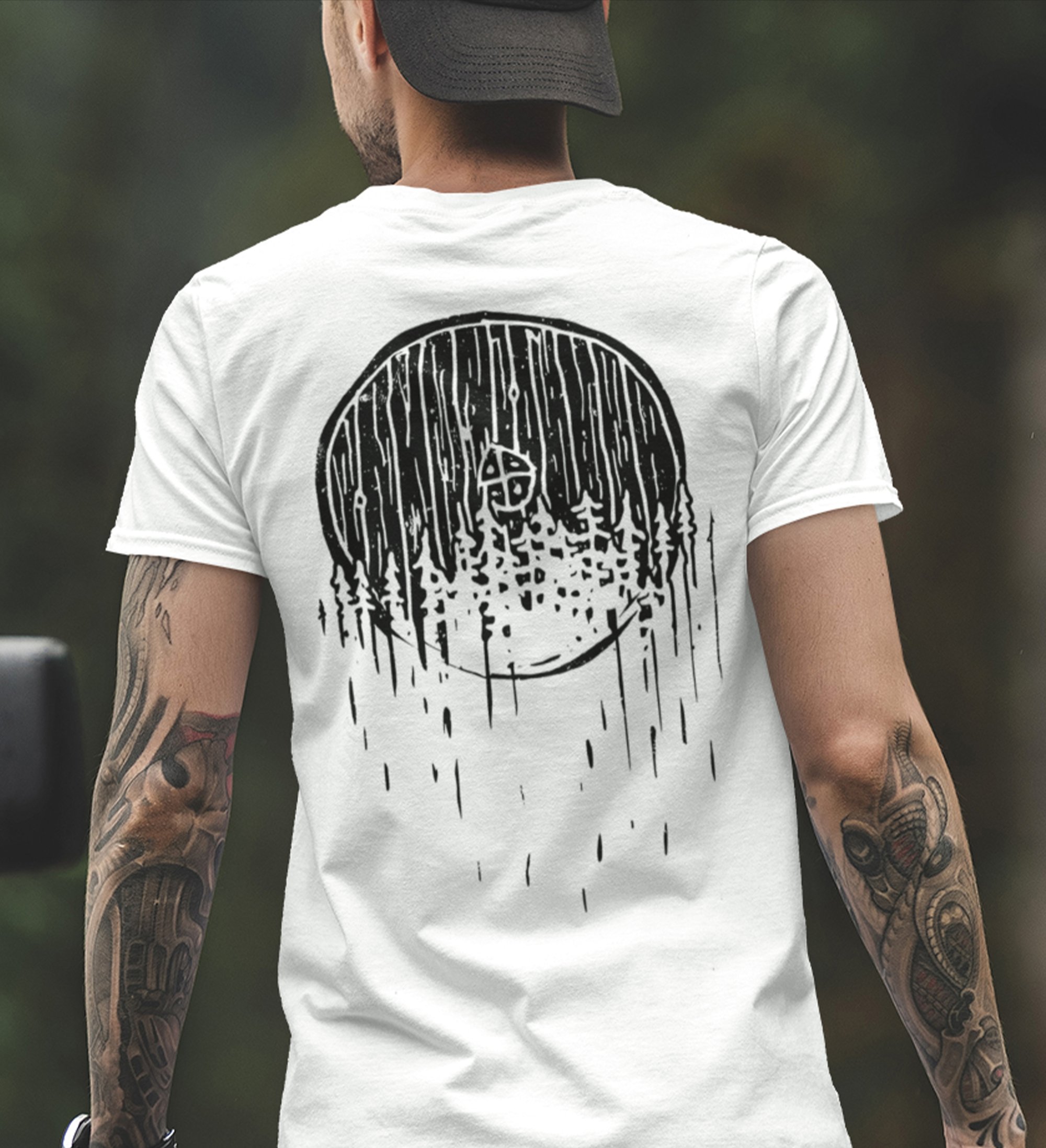 Футболка Scandinavian shiend біла We feel