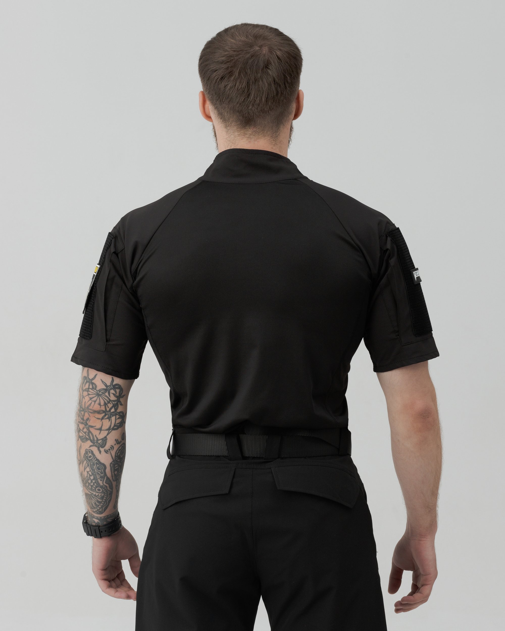 Футболка тактична чоловіча BEZET Combat чорний - Фото 3