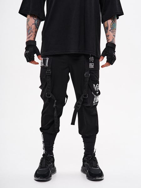 Карго штани з принтами "Крипто" TURWEAR