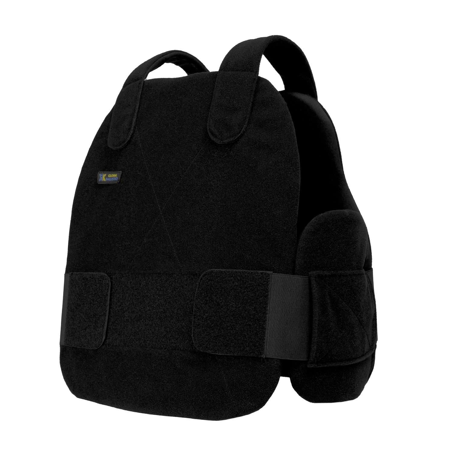 Бронежилет прихованого носіння Global Ballistics 1 класу ДСТУ Чорний СПЕЦПРОМ КР