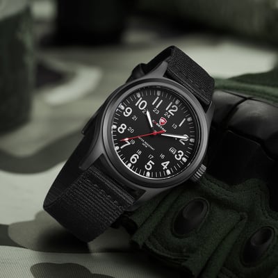 Чоловічий тактичний годинник Cheetah Command Black - Фото 10