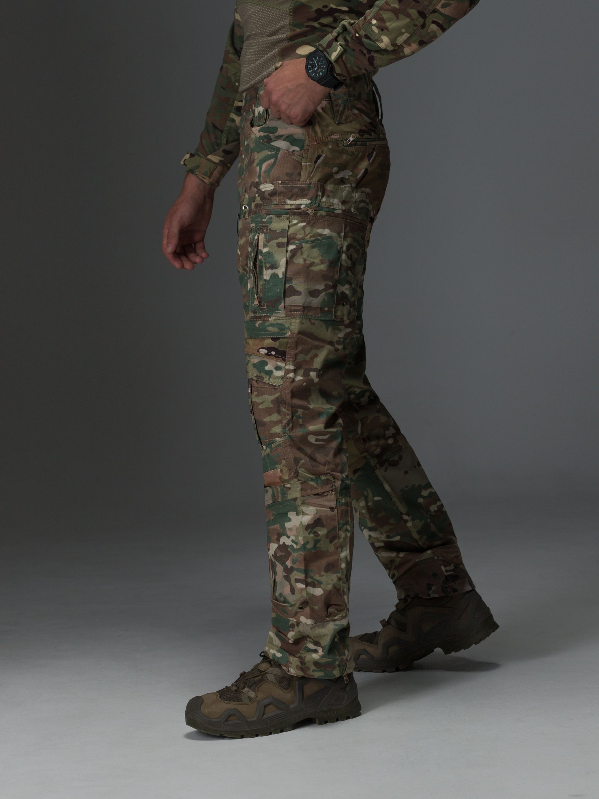 Комплект (Сорочка бойова BEZET Штурм мультикам та Штани карго тактичні BEZET Strike камуфляжний) - Фото 15