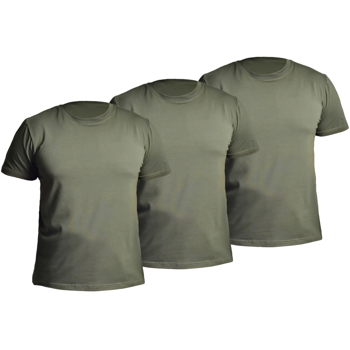 Комплект футболок Tactical Comfort Tee. Колір Олива 3шт GIG MILITARY