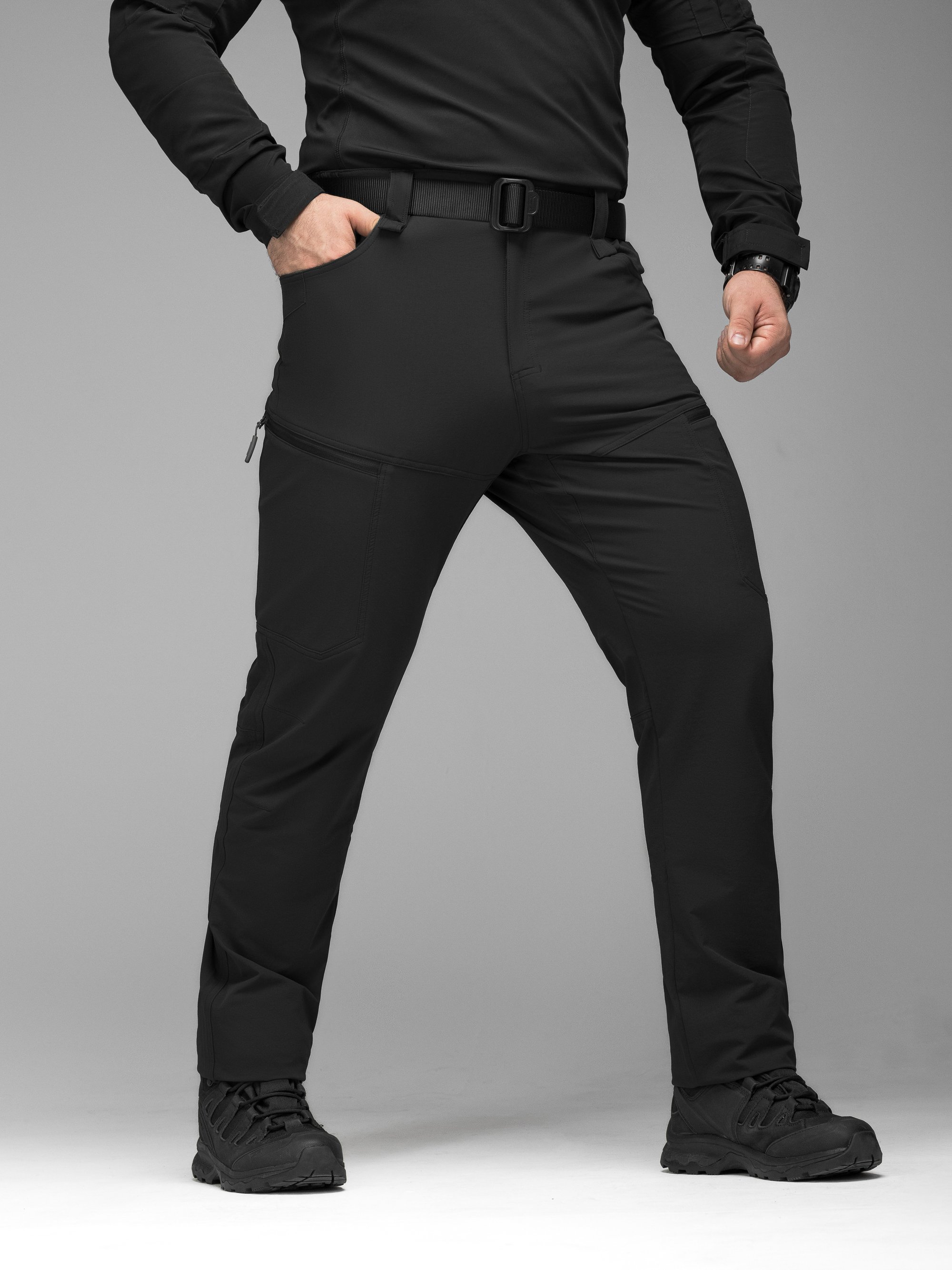 Штани карго тактичні BEZET TactDry 240 чорний - Фото 1