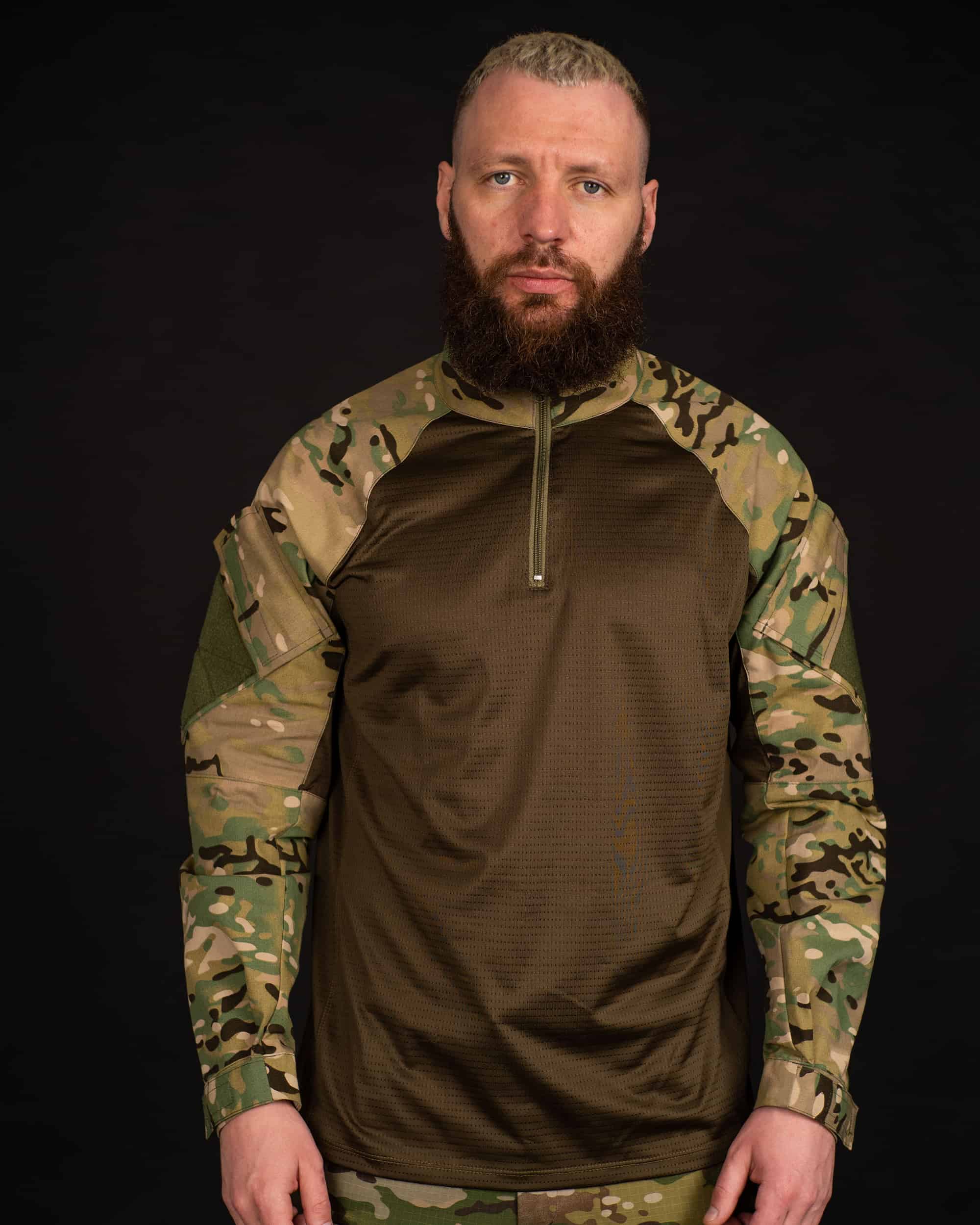 Тактична сорочка UBACS з налокотниками - Мультикам Olymp