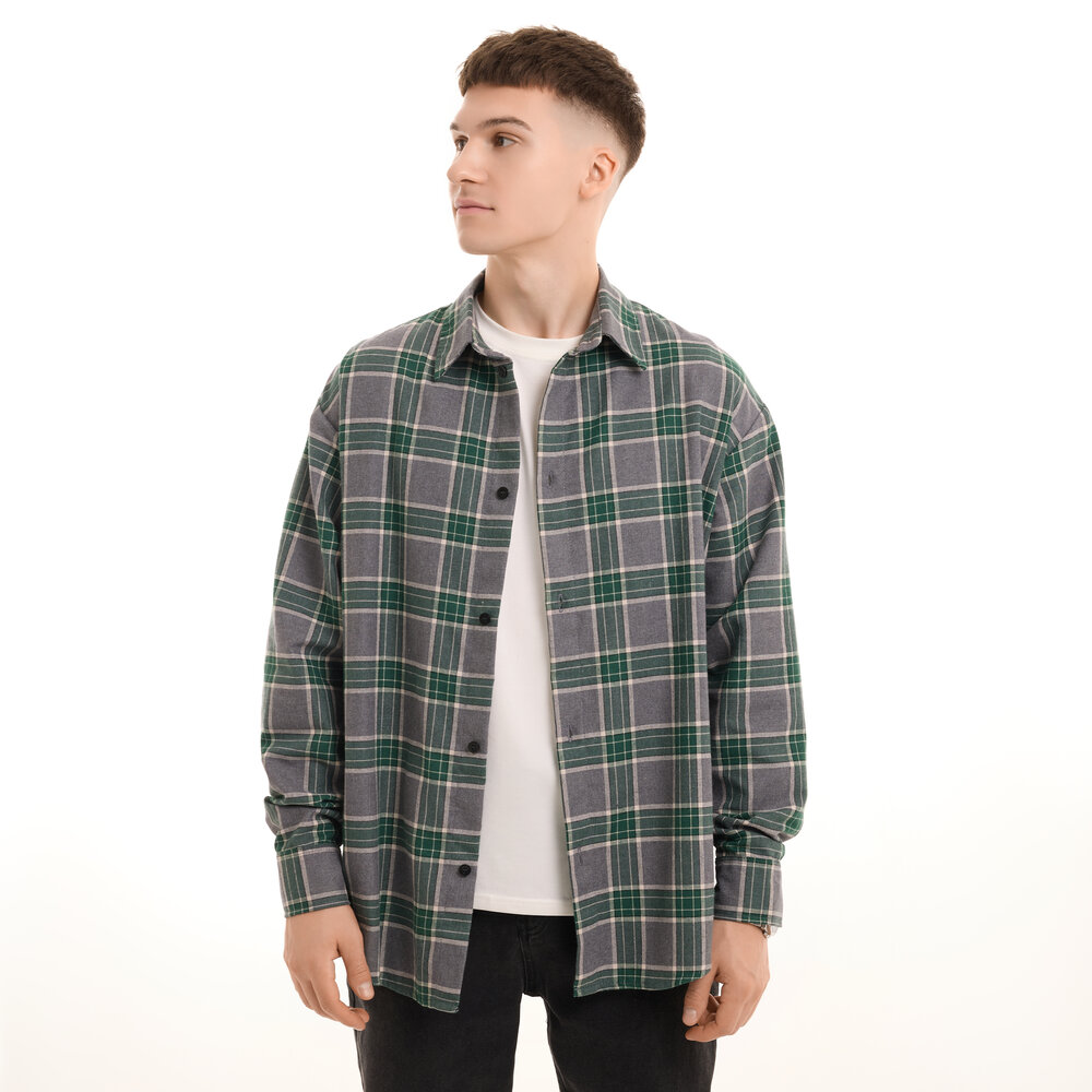 Сорочка Pobedov Woody Зелений