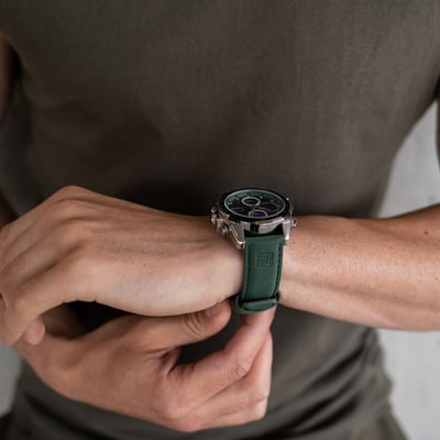 Чоловічий тактичний годинник Naviforce Fly Army Green Бест Тайм - Фото 27