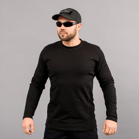 Футболка з рукавами "CLASSIC" BLACK Armoline