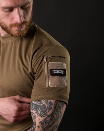 Футболка тактична бойова BEZET x Sword хакі - Фото 4