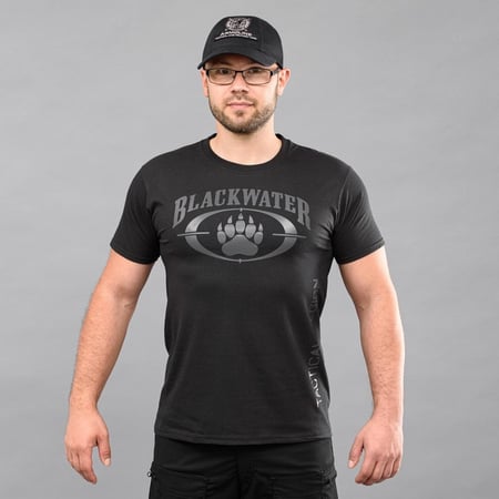 Футболка з принтом "BLACK WATER" BLACK Armoline