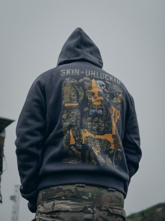 Худі оверсайз графіт "Skin Unlocked" Bad Boy Company