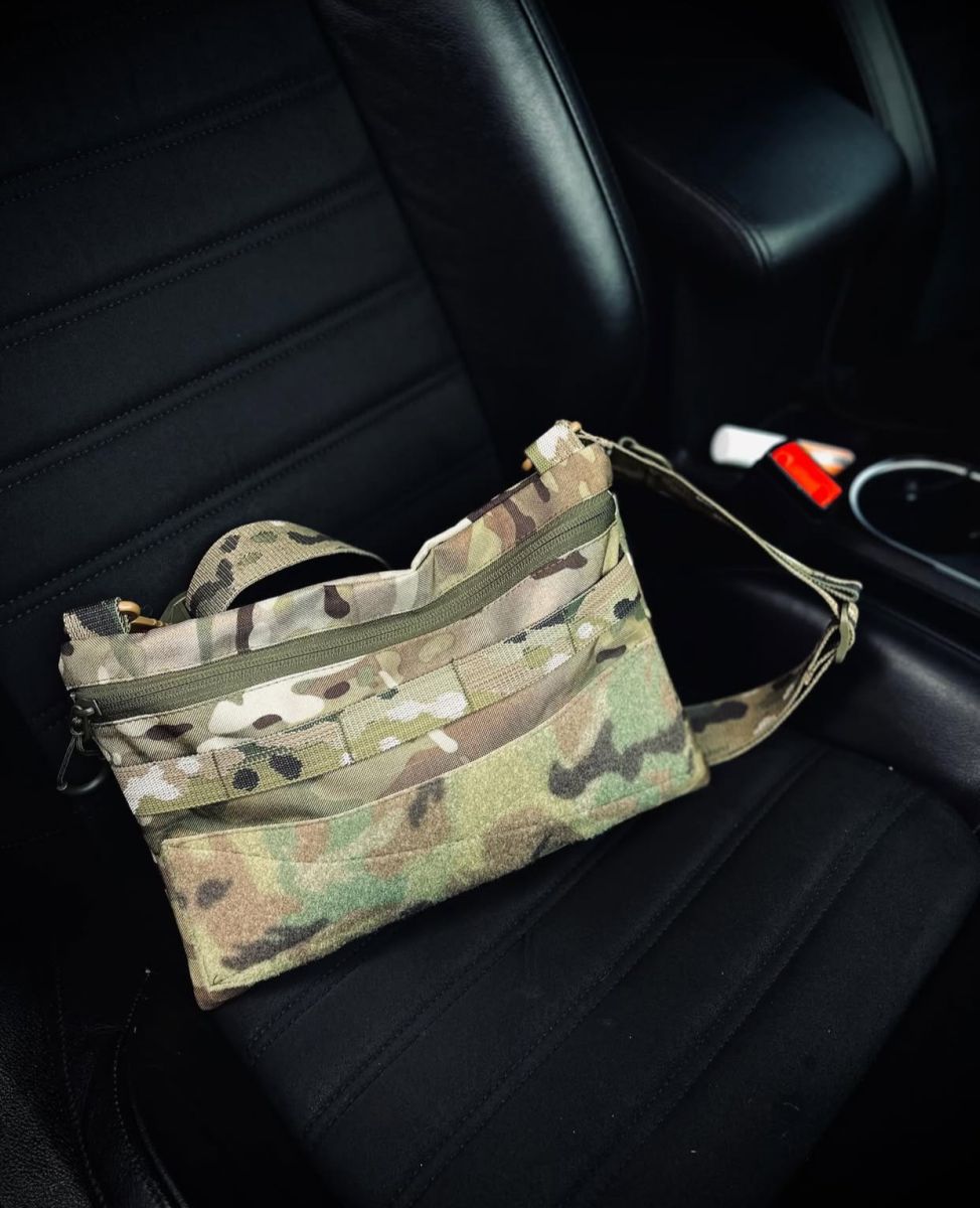 Сумка через плече PunchVelcro, Мультикам AVGear