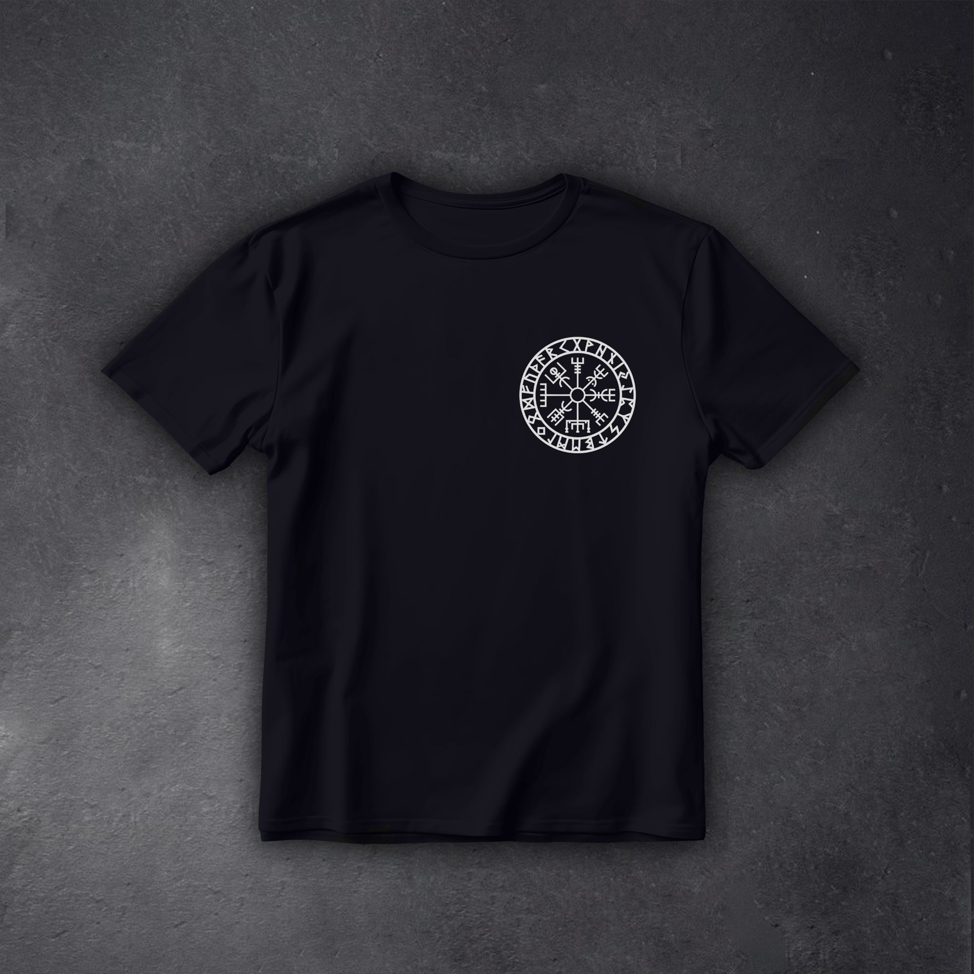 Футболка Agyshjalm ver.3 мужская чорна We feel