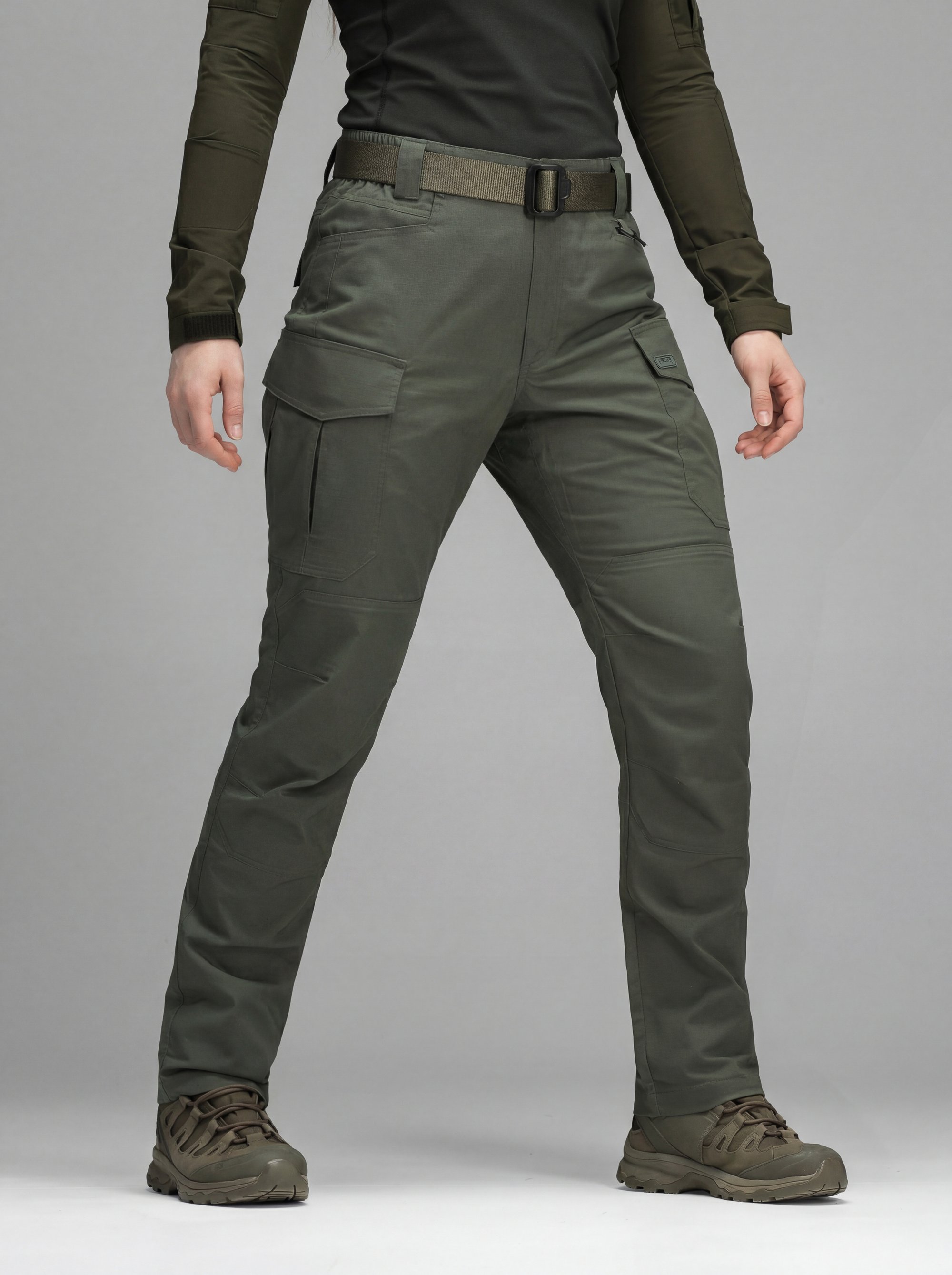 Штани жіночі карго тактичні BEZET Ranger хакі - Фото 1