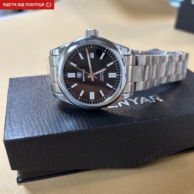 Чоловічий механічний годинник Benyar Automatic 10 BAR - Фото 19
