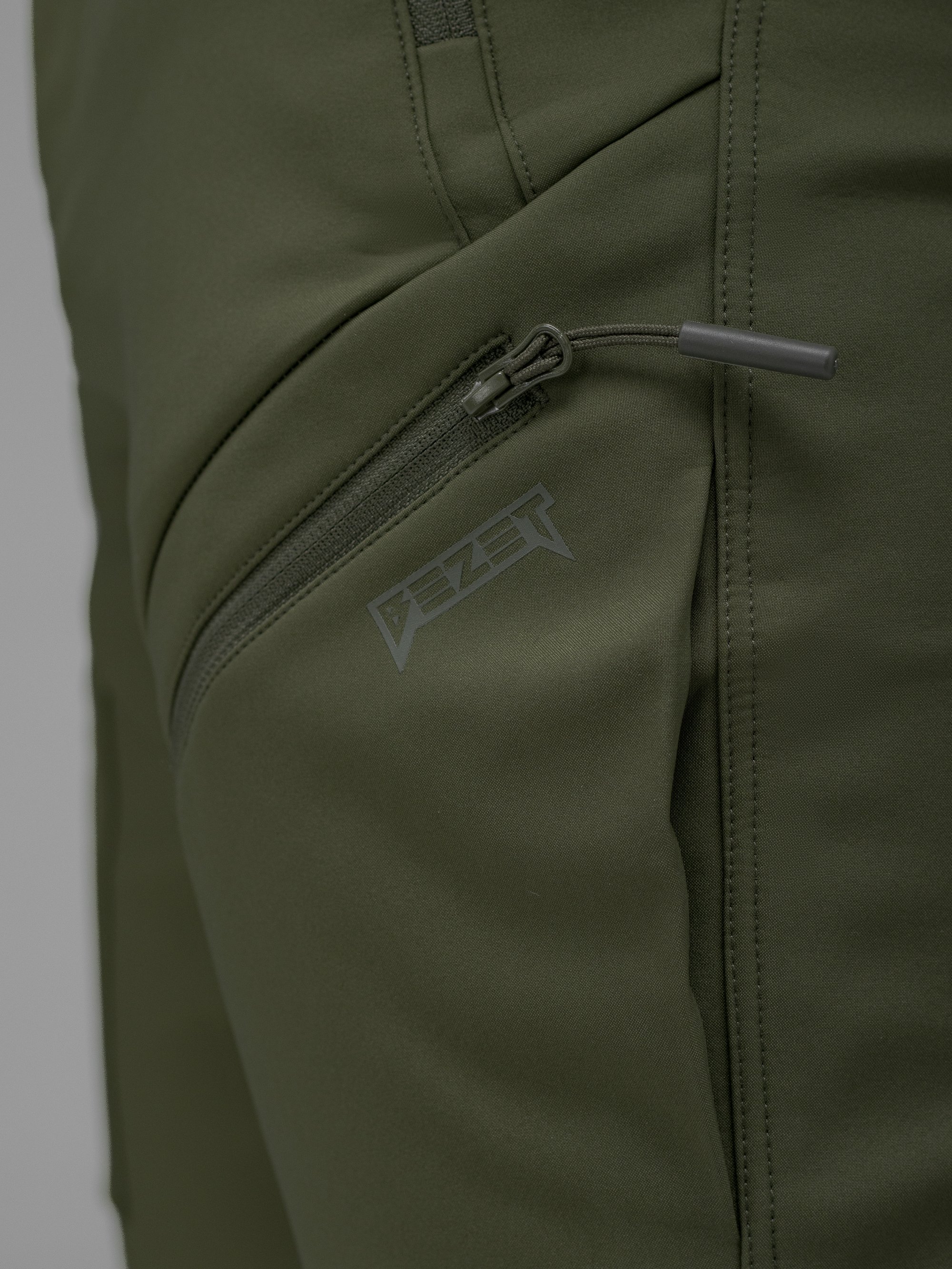 Штани карго тактичні Softshell BEZET Techwear хакі - Фото 24