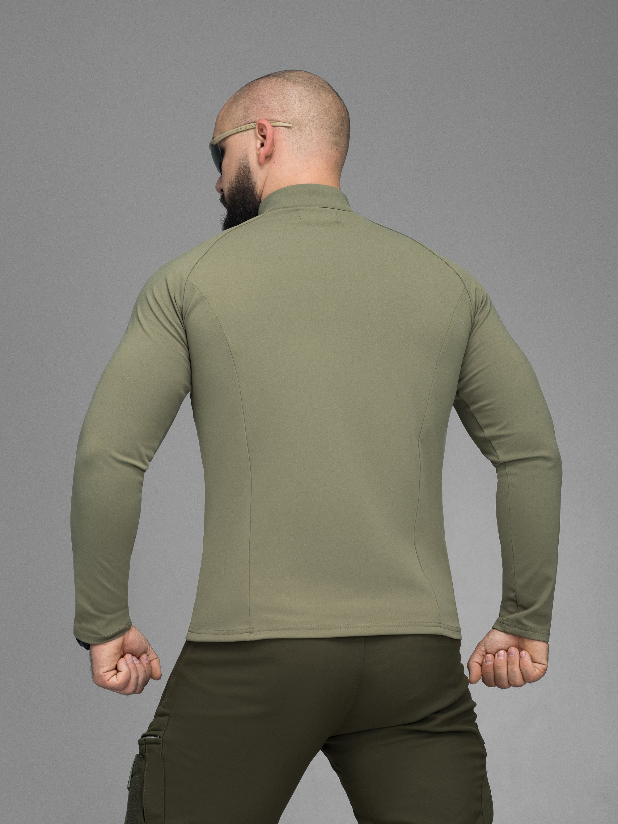 Кофта BEZET Active хакі - Фото 10