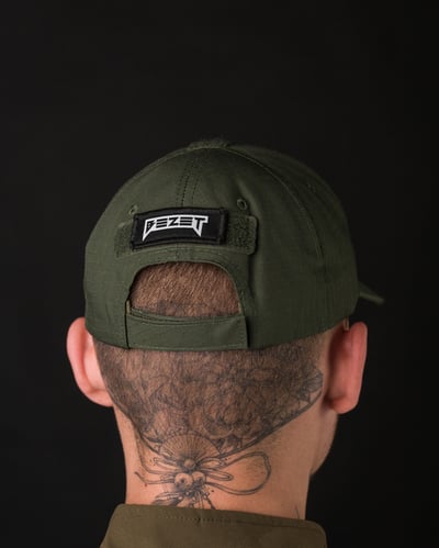Тактична бейсболка BEZET Military хакі - Фото 4