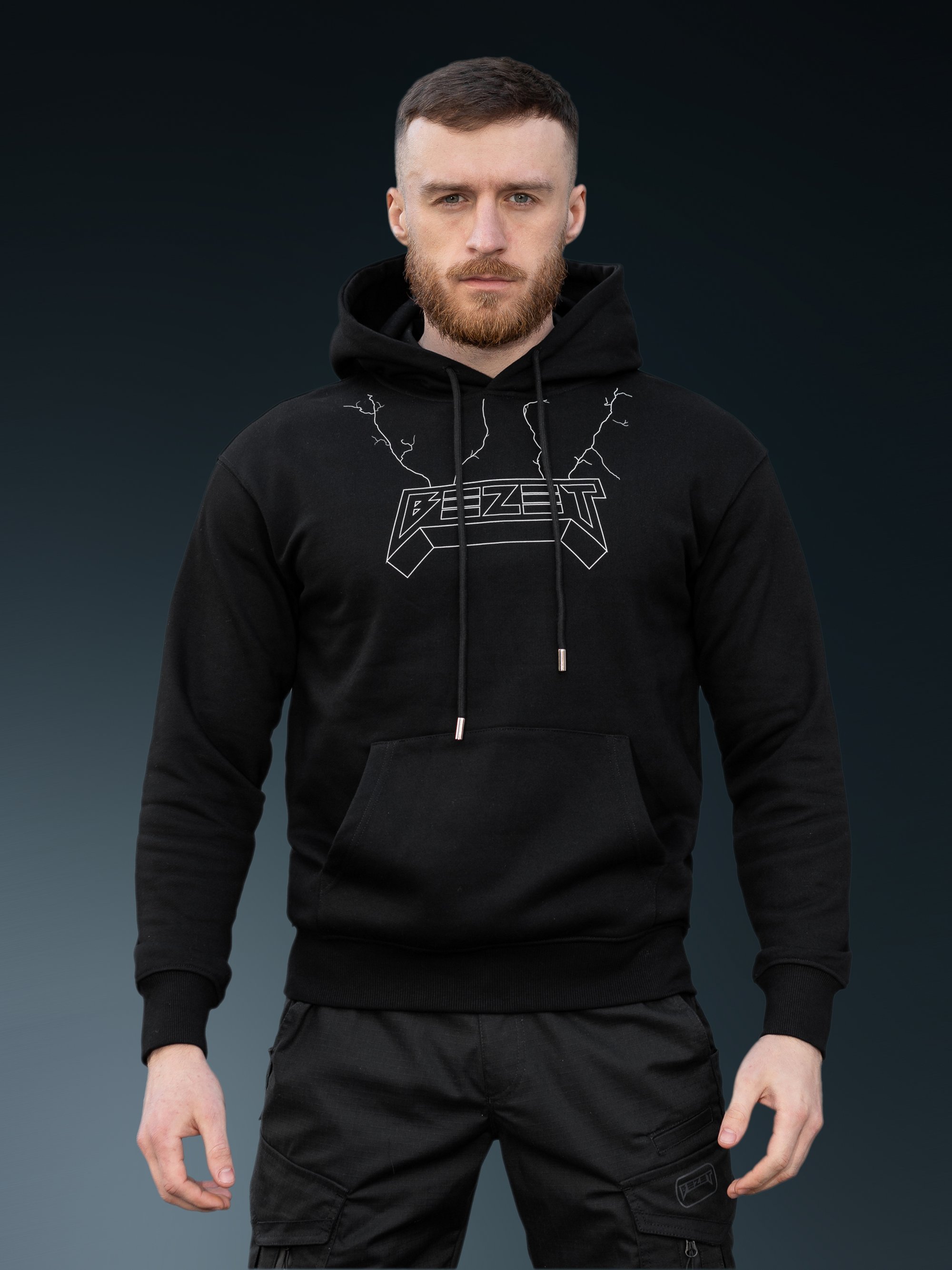 Худі BEZET Tactic чорний